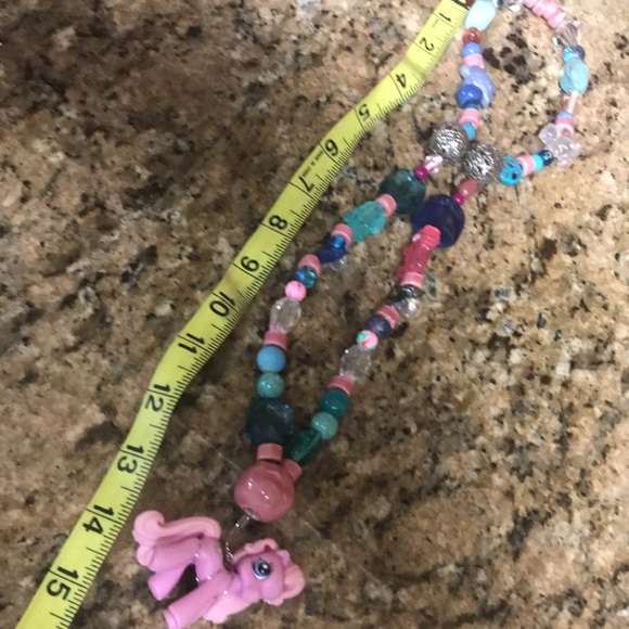“My Little Pony” Party Time Necklace OOAK - Picture 7 of 9